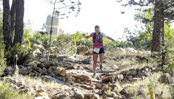 Aroa Sío en Ruta Norte de Ibiza 2020.