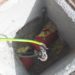 Arqueta con el cable cortado. Foto Consell de Ibiza
