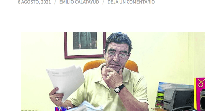 El juez Calatayud en una imagen de su blog.