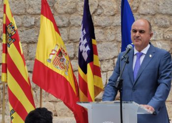 Vicent Marí en las Festes de la Terra.