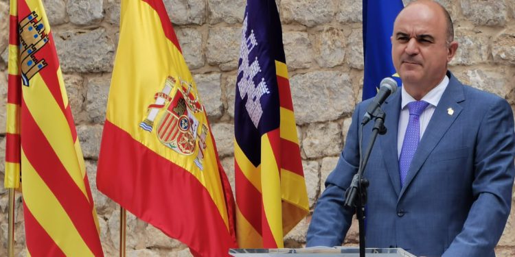 Vicent Marí en las Festes de la Terra.