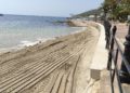 Playa de Santa Eulària, en la que ocurrieron los hechos, en una imagen de archivo.