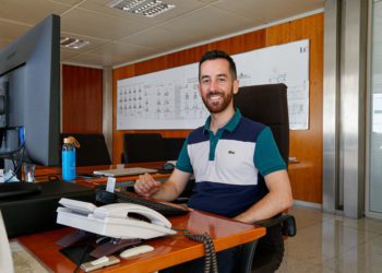 Javier Torres, conseller de Transportes. Foto de Toni Escobar