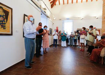 Un momento de la inauguración. Fotos: Toni Escobar