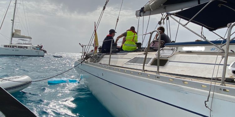 Imagen de una de las inspecciones llevadas a cabo.