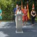 Francina Armengol con los presidentes insulares.