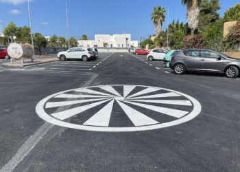 Aparcamiento calle Sitges.