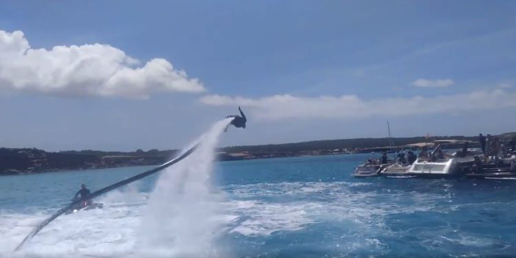 Party Boat en la Reserva Marina de es Freus en una imagen de archivo