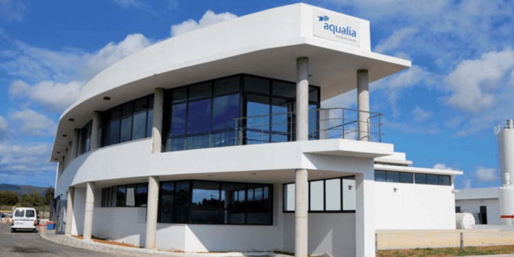 Edificio de la desaladora de Santa Eulària.