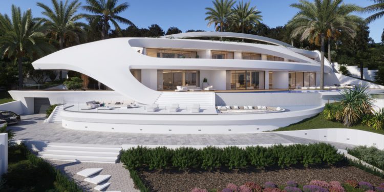 Mansión de 1.300 metros cuadrados de Cap Martinet.