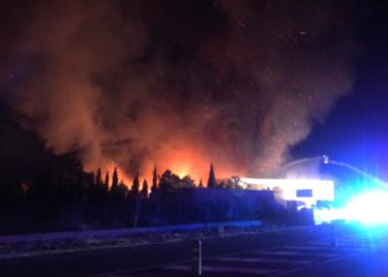 Incendio la madrugada del viernes en Sant Josep.