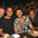 Amaury Nolasco, a la derecha de la imagen, junto a Eastwood, Rocca y Ferrer en Lio Ibiza