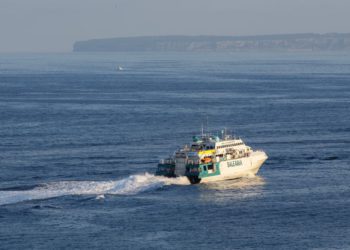 Buque 'Formentera Direct' en una imagen de archivo de Baleària.