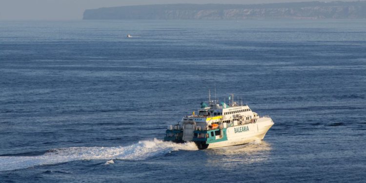 Buque 'Formentera Direct' en una imagen de archivo de Baleària.