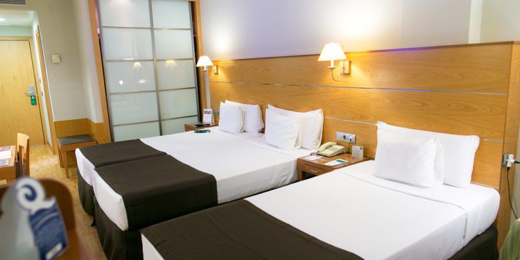 Imagen de archivo de la habitación de un hotel