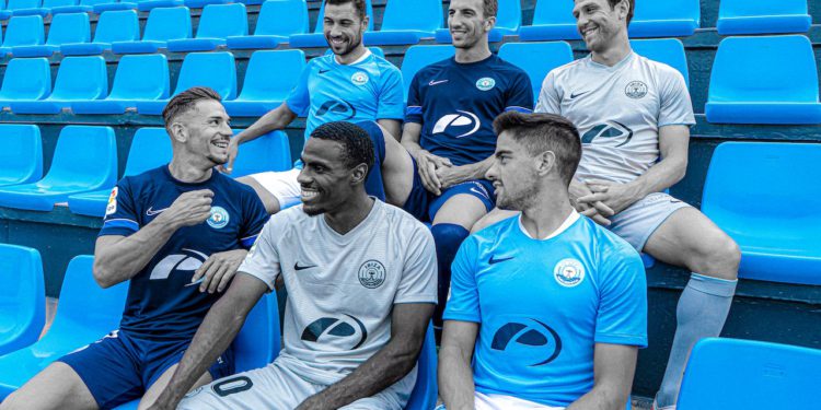 Jugadores. Foto: UD Ibiza Twitter.