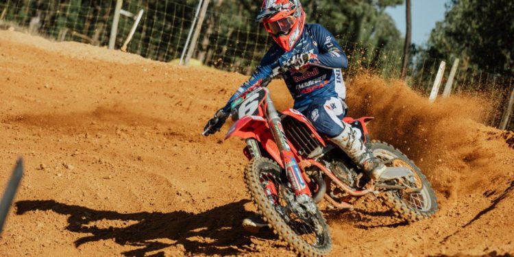 Elías Escandell en el campeonato de Portugal.