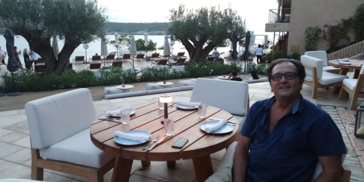 Jesús Turel en Ibiza el pasado 19 de agosto.