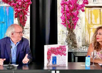 Antonio Colinas y Marta Torres.