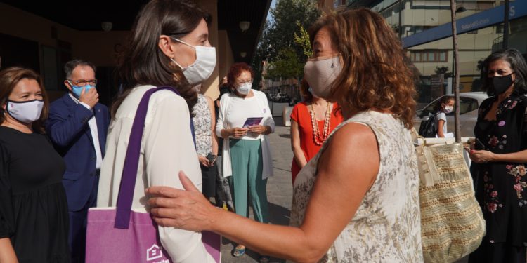 Pilar Llop y Francina Armengol en Ibiza.