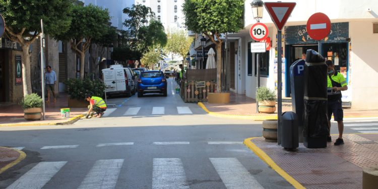 Nueva zona azul de Santa Eulària.