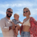 Dani Carvajal con su hijo Matías y su pareja, Daphne Cañizares, en Ibiza en una imagen de su Instagram.