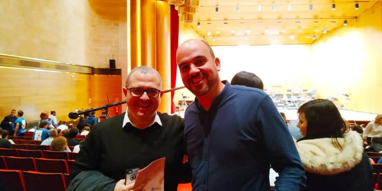 Frank J. Cogollos, a la derecha, en una imagen de archivo