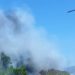 Imagen de un incendio en Jesús en julio.