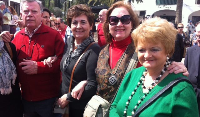 Viajeros del Imserso en Sant Josep, imagen de archivo.