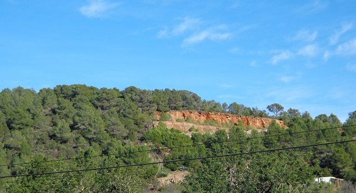 Zona de Sant Carles donde desapareció el hombre.