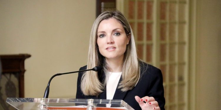 La líder de Ciudadanos, Patricia Guasp, en una imagen de archivo.