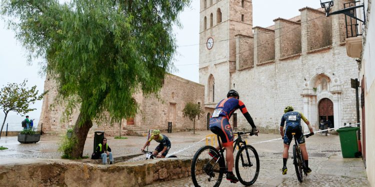 Un instante de la cronometrada de esta mañana. Foto: Jon Izeta