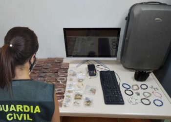 Efectos sustraídos y recuperados por la Guardia Civil de Sant Antoni.