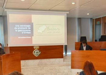 Imagen de la presentación del Consell  Insular de Impulso del producto local.