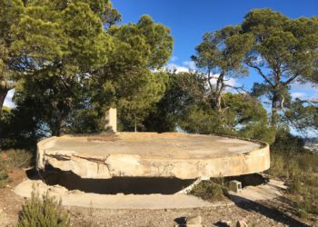 Búnker en Ibiza. Foto Wikiloc