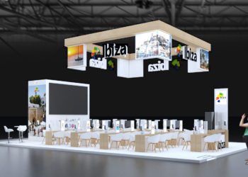 Imatge del que sirà la promoció d'Eivissa a la fira.