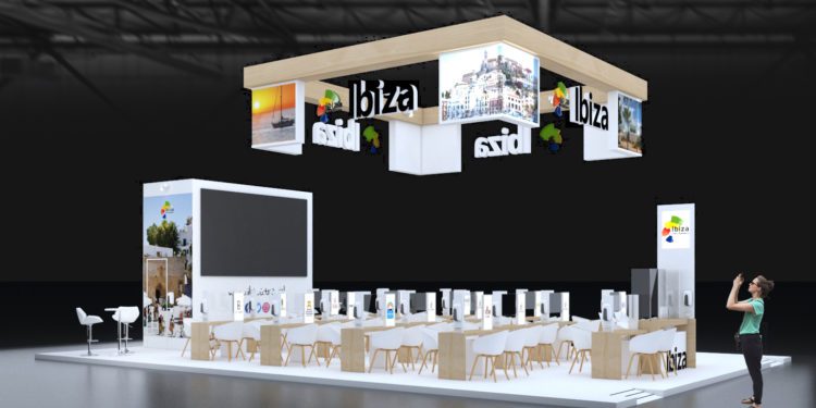 Imatge del que sirà la promoció d'Eivissa a la fira.