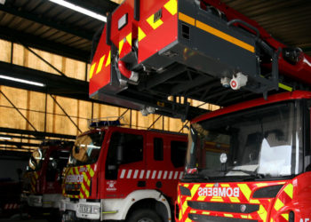 Parque de Bomberos. Fotografía de Lorena Portero.
