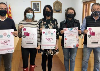 Imatge de la presentació de les campanyes comercials per aquest Nadal.