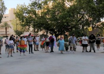 Imagen de archivo de una concentración LGTB en Ibiza.