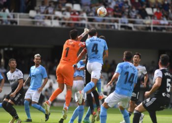 Imagen de archivo de un partido de la UD Ibiza