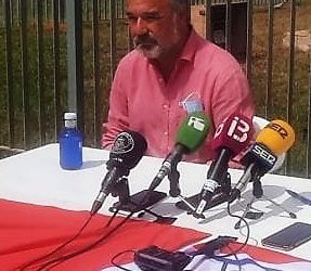 Antonio Palma, durante una rueda de prensa.