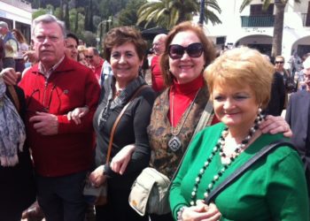 Pensionistas en un viaje del Imserso