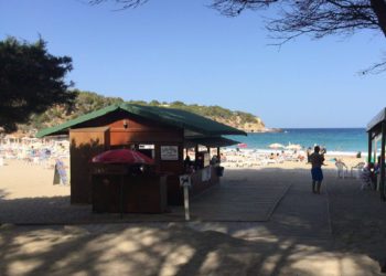 Imagen de archivo del chiringuito de Cala Llenya.