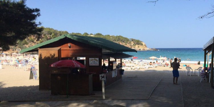 Imagen de archivo del chiringuito de Cala Llenya.