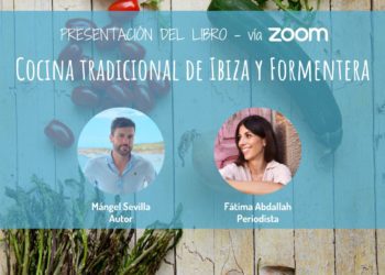 Cartel de la presentación del libro.