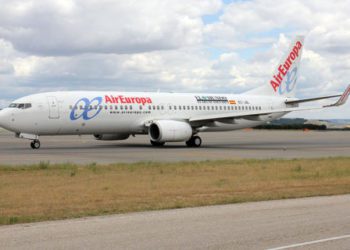 Imagen de archivo de un avión de Air Europa.