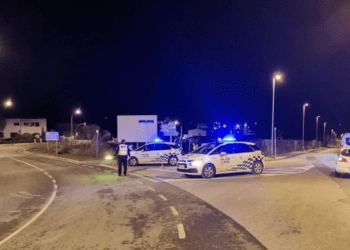 Un control de drogas y alcohol de la Policía Local de Sant Josep.