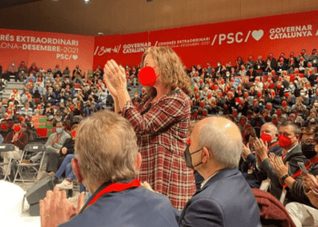 Armengol en primer plano en el congreso celebrado este fin de semana.