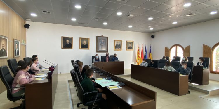 Imatge del plenari infantil.